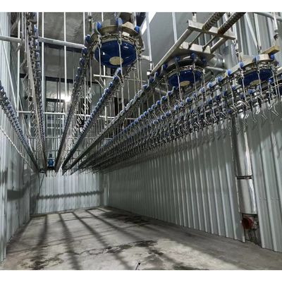 2024 nhà máy bán trực tiếp 1000-10000BPH dây chuyền giết thịt gà