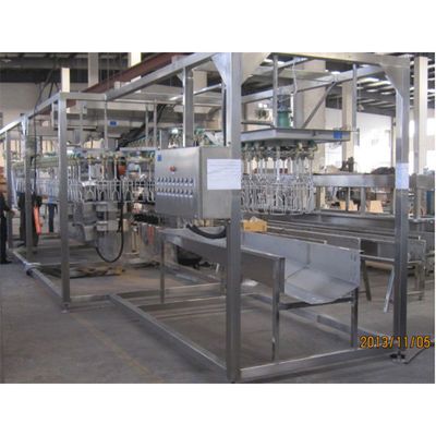 300-500 gà / giờ Máy tự động giết thịt gà Halal Thiết bị giết gà