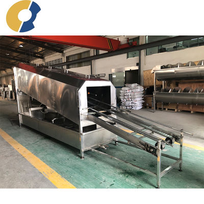 Thiết bị giết thịt gia cầm 500 BPH với hộp nhặt độc lập